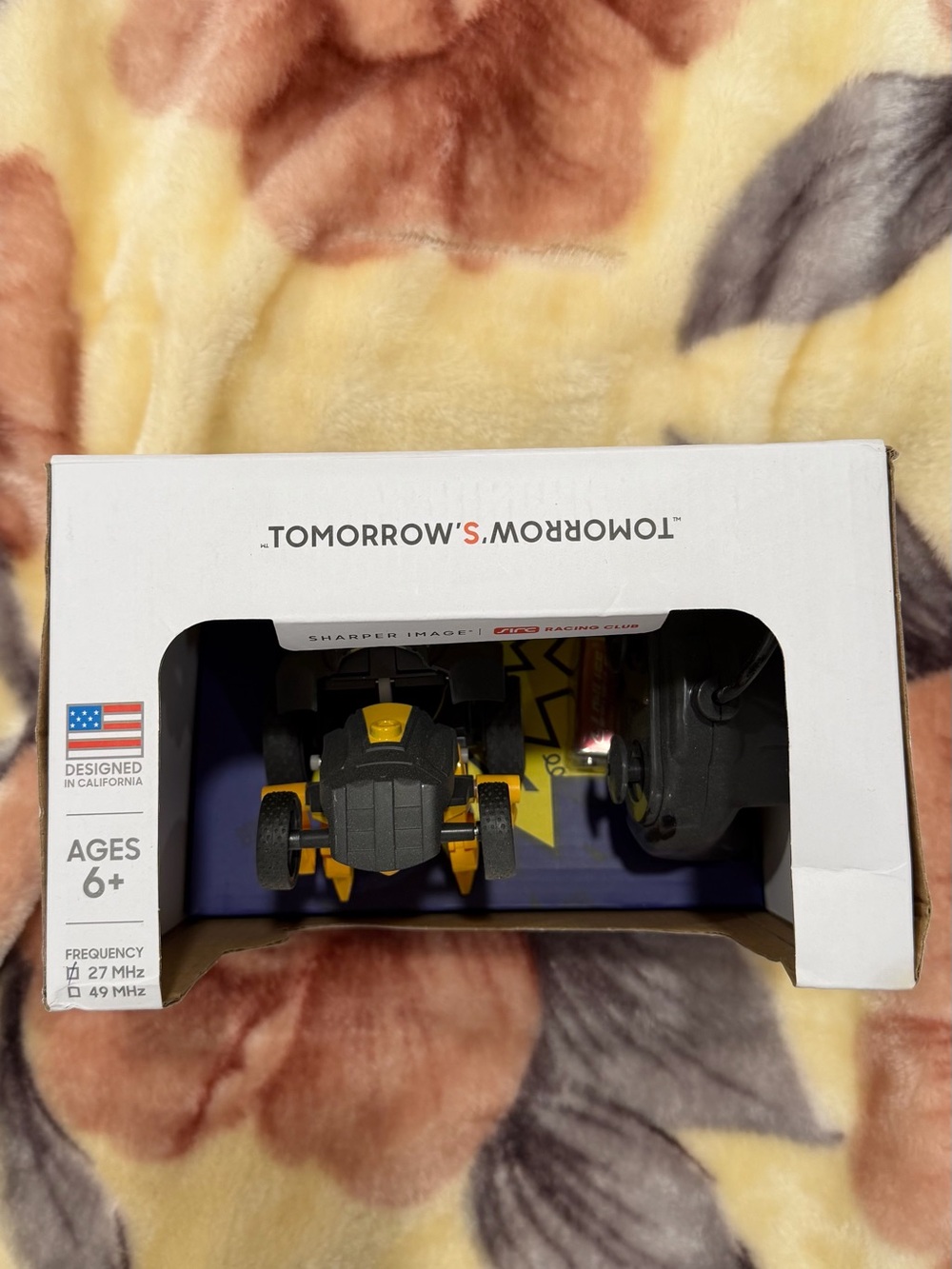 Sharper Image Yellow Remote Control Transforming Robot Racer - Picture 2 of 4